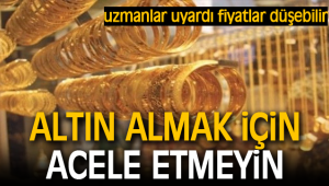 Altın piyasası uzmanından açıklama: Gram 350 liraya düşebilir!