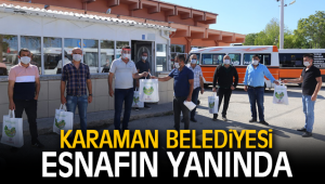 KARAMAN BELEDİYESİ ESNAFIN YANINDA