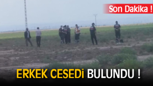 Karaman'da erkek cesedi bulundu!