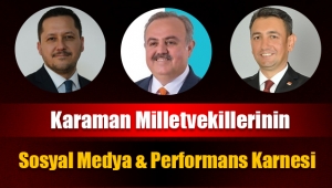 Karaman Milletvekillerinin Performans ve Sosyal Medya Karnesi