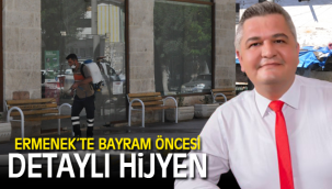 ERMENEK’TE BAYRAM ÖNCESİ DETAYLI HİJYEN