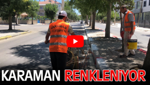 KARAMAN RENKLENİYOR