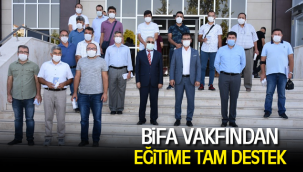 BİFA Vakfının Eğitime Desteği Devam Ediyor