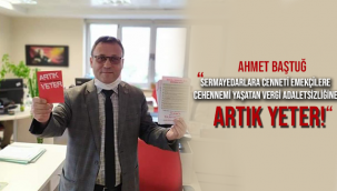 ADALETSİZ VERGİ SİSTEMİNE HAYIR!