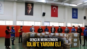 GENÇLİK MERKEZİNDEN İDLİB’E YARDIM ELİ