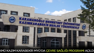 KMÜ KAZIMKARABEKİR MYO’DA ÇEVRE SAĞLIĞI PROGRAMI AÇILDI