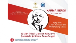 12 Mart İstiklal Marşının Kabulü Ve Çanakkale Şehitleri Anma Sergisi Akif Dizeleri İle Kutlandı