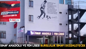 Sınav Anadolu ve Fen Lisesi Bursluluk Sınavı Düzenleyecek