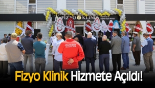 Fizyo Klinik Hizmete Açıldı!