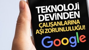 ABD'li teknoloji devi Google'dan çalışanlarına aşı zorunluluğu