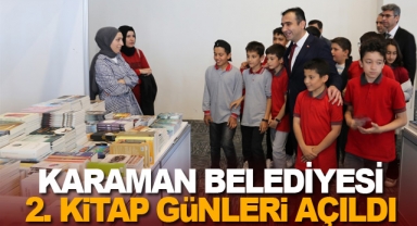 KARAMAN BELEDİYESİ 2. KİTAP GÜNLERİ AÇILDI