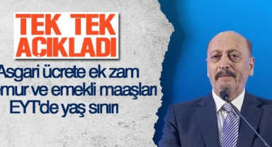Bakan Vedat Bilgin'den önemli açıklamalar