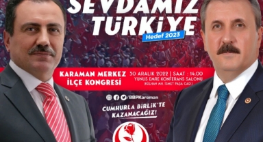 BBP PARTİSİ MERKEZ İLÇE KONGREMİZE TÜM HALKIMIZ DAVETLİDİR