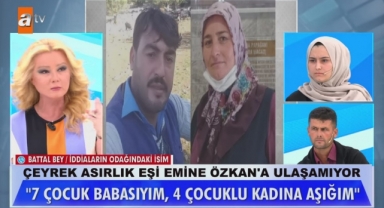 EVLİ DÖRT ÇOCUK ANNESİ EVLİ YEDİ ÇOCUK BABASINA KAÇTI