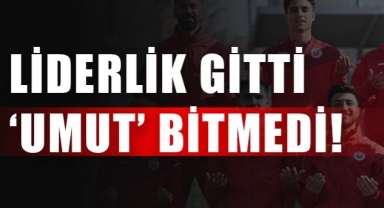 Karaman Elazığ'da Liderliği Kaybetti.LİDERLİK GİTTİ UMUT BİTMEDİ