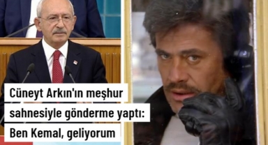 Kılıçdaroğlu'ndan Cüneyt Arkın filmi ile gönderme: Ben Kemal, geliyorum