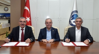 KMÜ İLE KIRGIZİSTAN-TÜRKİYE MANAS ÜNİVERSİTESİ ARASINDA PROTOKOL