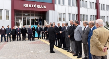 KMÜ'NÜN YENİ REKTÖRÜ PROF. DR. MEHMET GAVGALI GÖREVİNE BAŞLADI