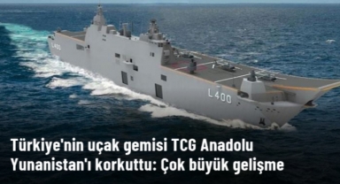 TCG Anadolu gemisi Yunanistan'ı korkuttu: Çok büyük bir gelişme, Yunanistan ve Güney Kıbrıs'ın planlarını karmaşık hale getirmek için kullanılabilir
