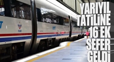 YHT'den yarıyıl tatili için ek sefer