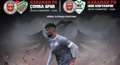 Karaman FK.’dan Çifte Hazırlık Maçı