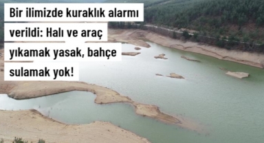 Çanakkale'de kuraklık nedeniyle su kullanımına 30 Nisan'a kadar kısıtlama getirildi