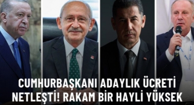 Cumhurbaşkanı adaylık ücreti netleşti: 555 bin lira ödeyecekler