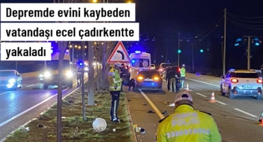 Diyarbakır'da, çadırkentten çıkan 2 kişiye otomobil çarptı: 1 ölü, 1 ağır yaralı