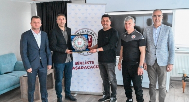 Karaman Gençlik ve Spor İl Müdürü Sn. Ali Osman BEBEK, kulübümüzü ziyaret etti