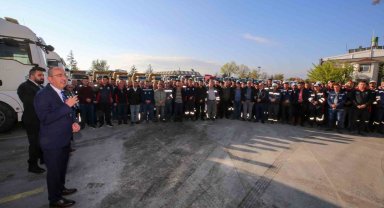Başkan Kavuş: "Bir ekip ruhuyla hizmet etme hedefindeyiz"