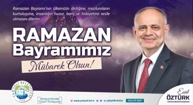 Başkan Öztürk: "Ramazan'ın huzur ve umut getirmesini niyaz ediyorum