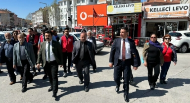 CHP MİLLETVEKİLİ ADAYLARINDAN ESNAF ZİYARETİ