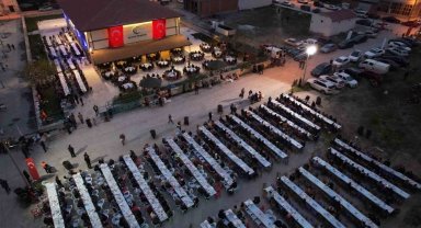 Çifteler'de Kadir Gecesi'ne özel iftar programına yoğun katılım oldu