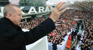 Cumhurbaşkanı Erdoğan: "14 Mayıs'ta Allah'ın izni ile sandıkları da patlatacak, yeni dönemin de müjdelerini vereceğiz"