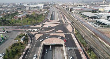 Demir Yolu Caddesi'nde trafiği rahatlatacak düzenleme tamamlandı