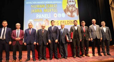 Develi'nin manevi mimarlarından Numan Cebeci anıldı