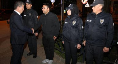 Eskişehir İl Emniyet Müdürü Yaman Ağırlar'dan emniyet mensuplarına bayram kutlaması