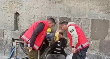 Güven timlerinden dilencilere operasyon