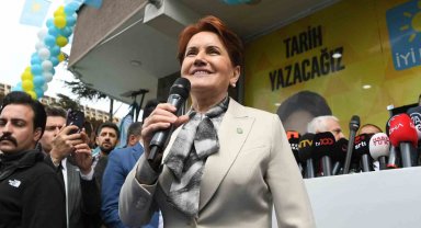 İYİ Parti lideri Akşener: "İYİ Parti bu ülkenin emniyet supabıdır"