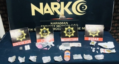 Karaman'da uyuşturucu operasyonunda 3 kişi tutuklandı