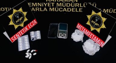 Karaman'da uyuşturucu ticaretinden 1 kişi tutuklandı