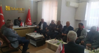 Kemal Kılıçdaroğlu Gönüllüleri'nin Saadet Partisi Ziyareti