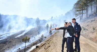 Konya'da ormanlık alanda yangın kontrol altına alındı