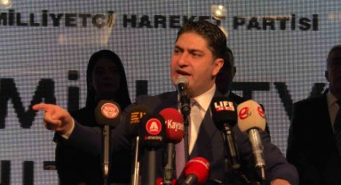 MHP'li Özdemir: "Türk milletiyle bir ve beraber olamayanlar Türk milletinin hasımlarıyla kol kola girmişler"