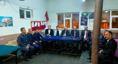 Milletvekili adayı Ahmet Taşkıran Kızılkuyu, Özyurt ve Akarköy'ü ziyaret etti