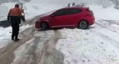 Nisan karı yolda bıraktı