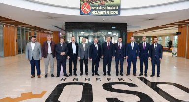 Özhaseki ve Gürcan'dan Kayseri OSB'ye ziyaret
