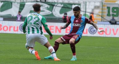 Spor Toto Süper Lig: Konyaspor: 1 - Trabzonspor: 1
