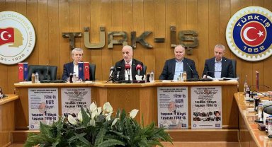 TÜRK-İŞ Genel Başkanı Atalay: " Arzu ettiğimiz rakam olursa seçim arifesinde bu sorunu çözmek istiyoruz"