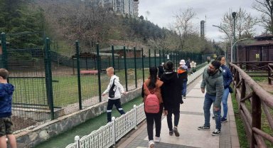 Yabancı öğrenciler Keçiören'i gezdi